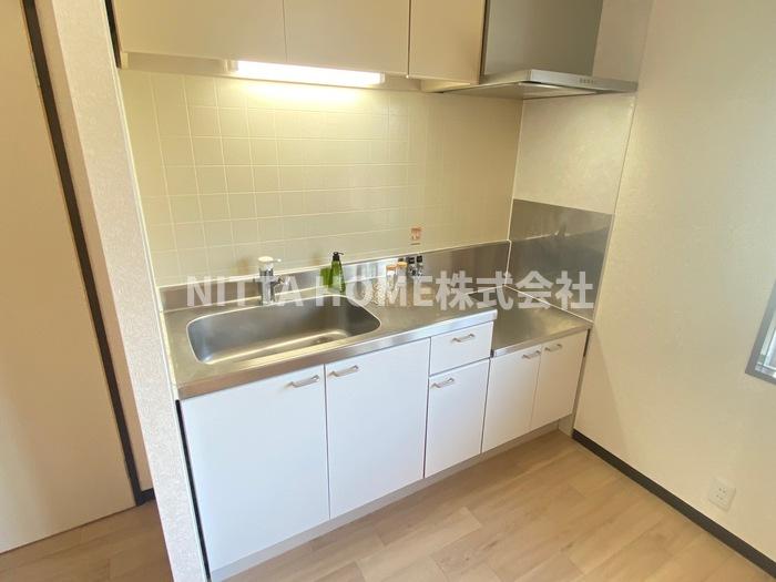 キッチン　きれいなオープンキッチンですね◆