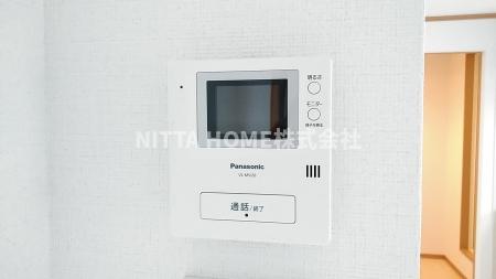 セキュリティ　ＴＶインターホン付きで安心ですね(^^)/