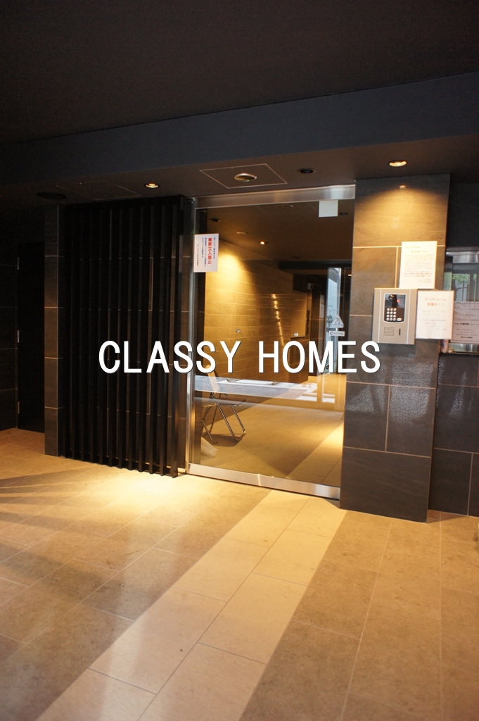 エントランス　2014年竣工ステージグランデ芝大門：エントランス