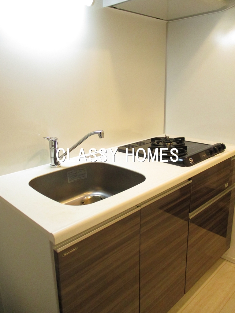 キッチン　2014年竣工ステージグランデ芝大門：キッチン