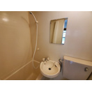 洗面設備　浴室内に洗面台あり！