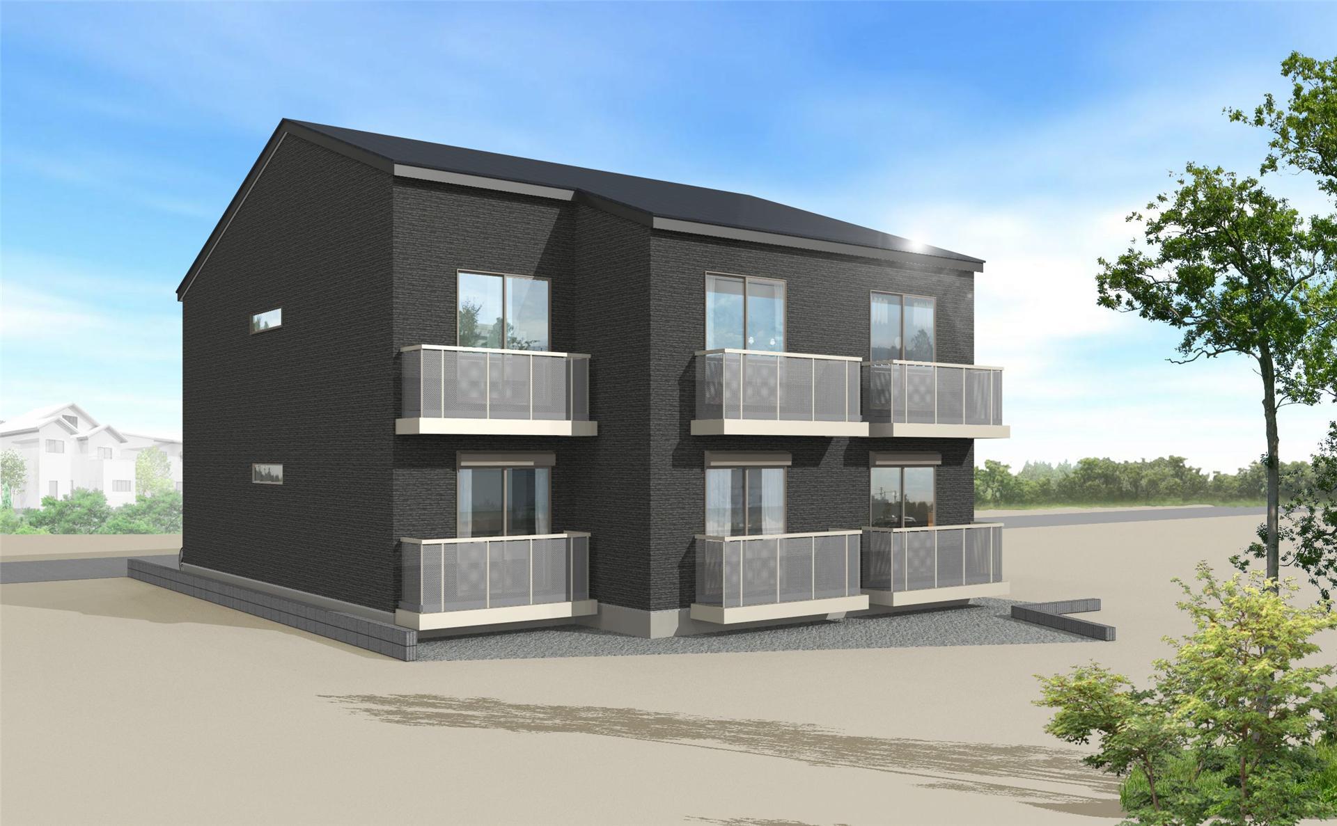 建物外観　完成予想図です