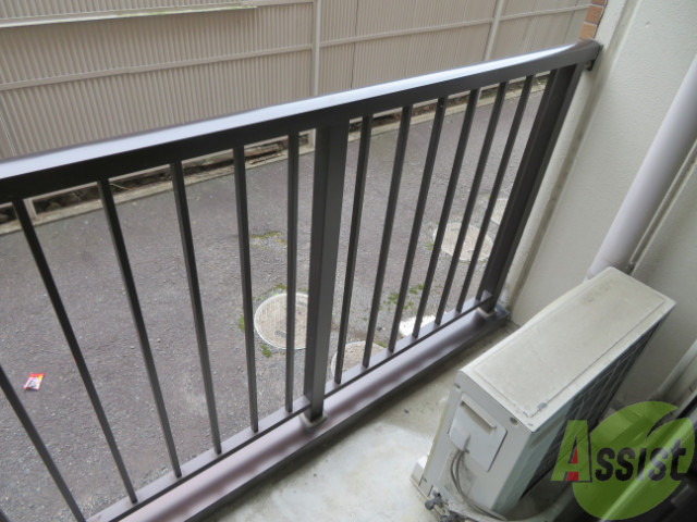 バルコニー　バルコニーからの景色を撮ってみました～。