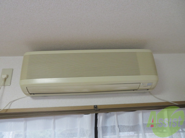 その他設備　エアコンが設置してありますので、寒暖対策もばっちり。