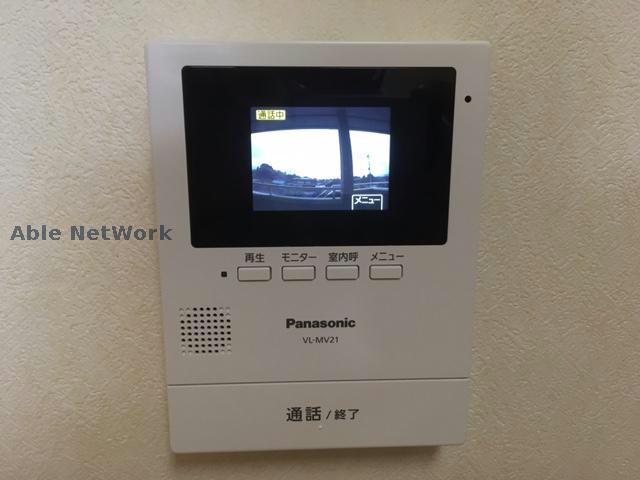 セキュリティ　TVモニター付きインターホン