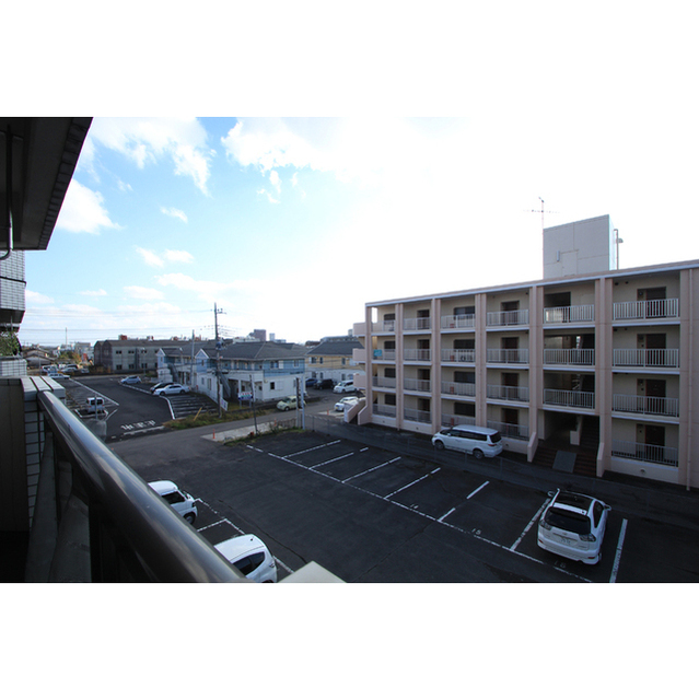 眺望　３０３号室バルコニーからの眺望