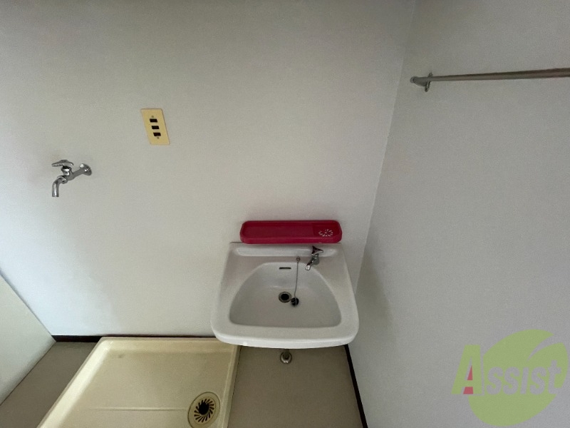 洗面設備　洗面スペースはこちらでご利用いただけます。