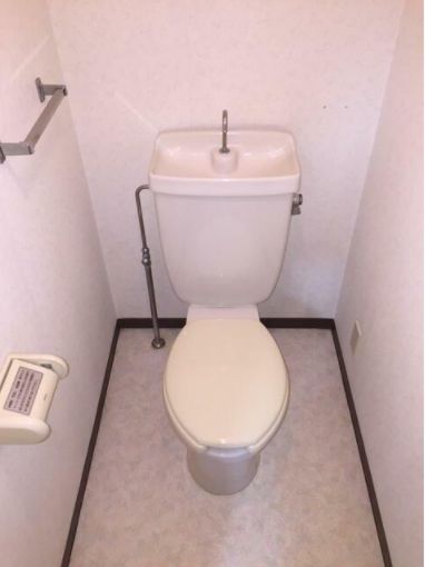 トイレ　ゆったりとした空間のトイレです