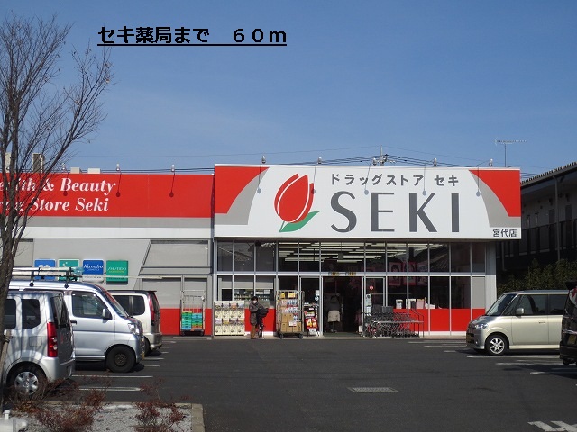 ドラックストア　セキ薬局（ドラッグストア）まで60m