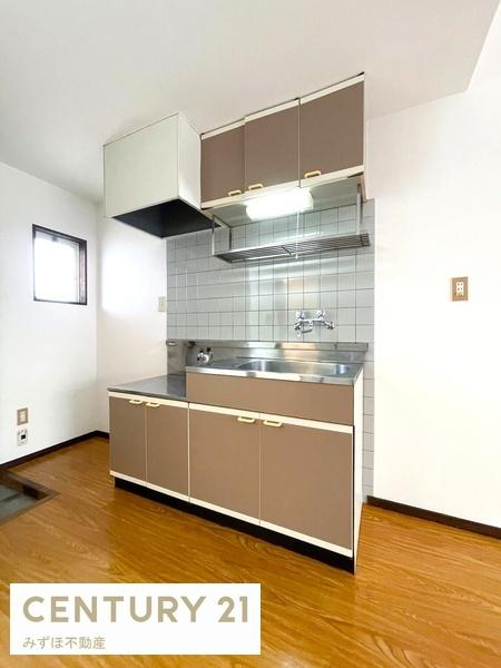 キッチン　2口ガスコンロ設置可能です！