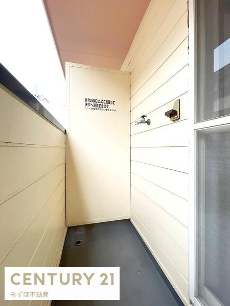 バルコニー　洗濯機置き場はこちら☆