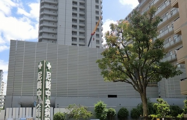 病院　尼崎中央病院（病院）まで600m