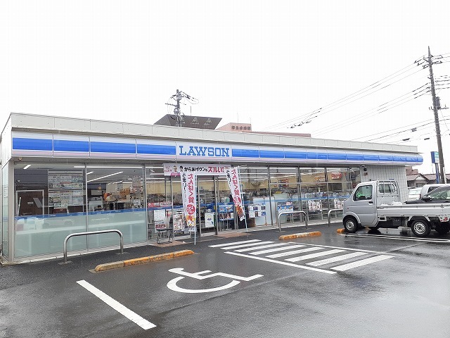 コンビニ　ローソン前橋上新田町店（コンビニ）まで450m
