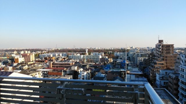 眺望　※同タイプ参考写真　11階バルコニーからの眺めです