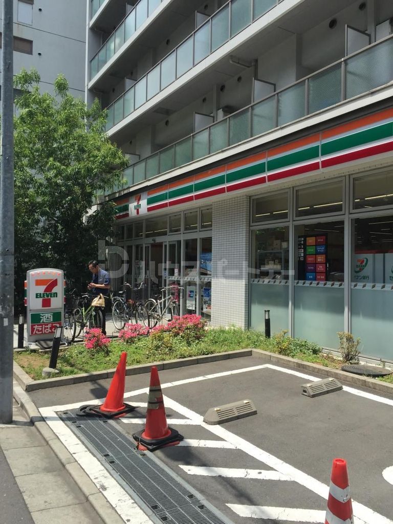 コンビニ　セブンイレブン墨田江東橋3丁目店（コンビニ）まで10m