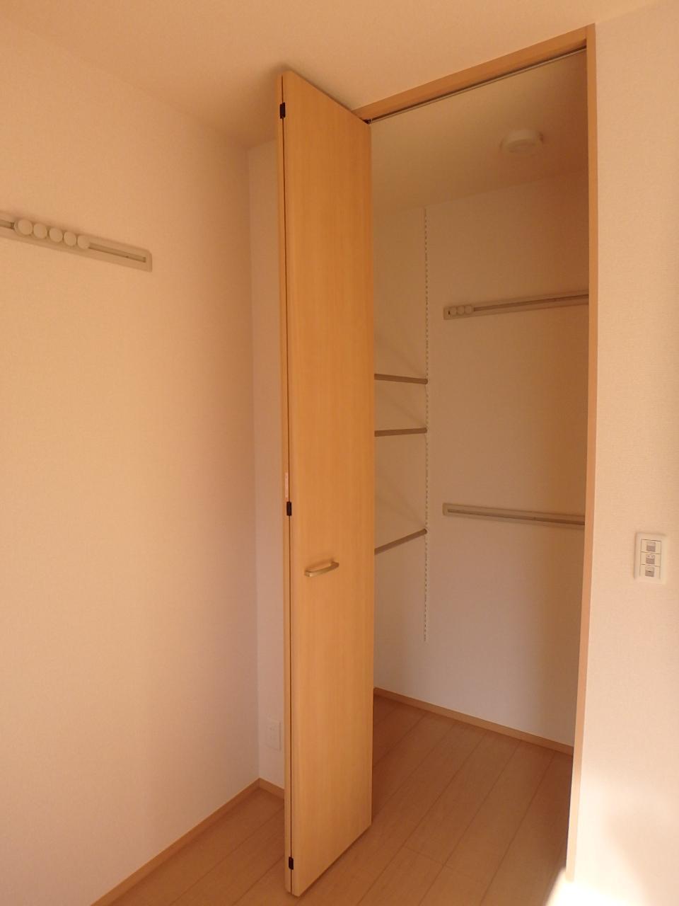 収納　機能的なクロゼット