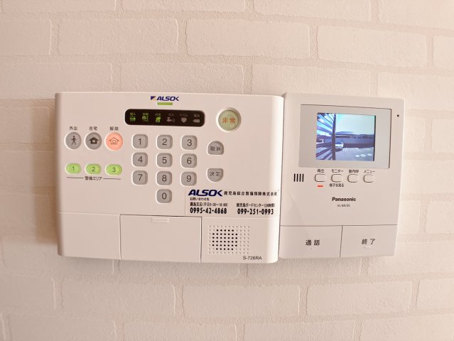 セキュリティ　ALSOKホームセキュリティ、TVモニターホン