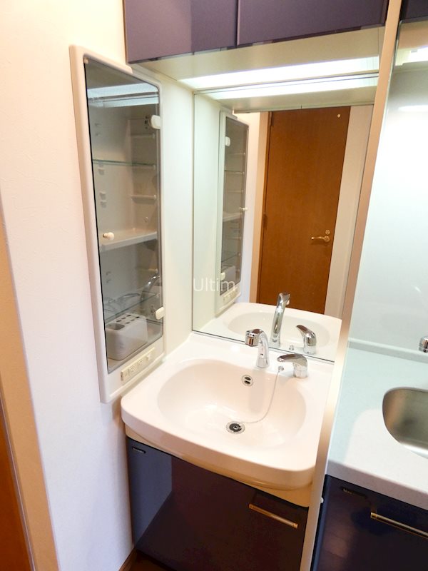洗面設備　違うお部屋の写真です。ご参考までに