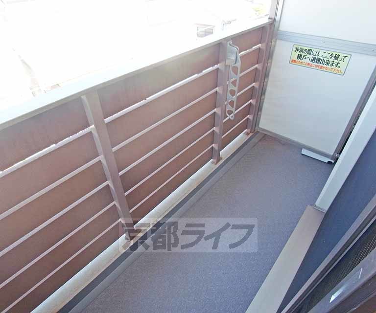 バルコニー　広々としていますね。