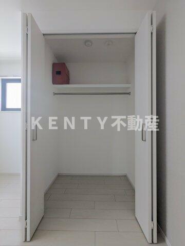 収納　収納のためのスペースです