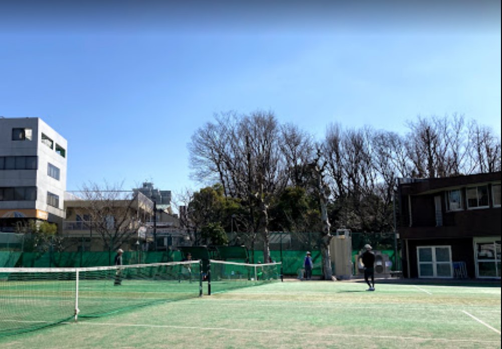 公園　深川庭球場（テニスコート）（公園）まで218m