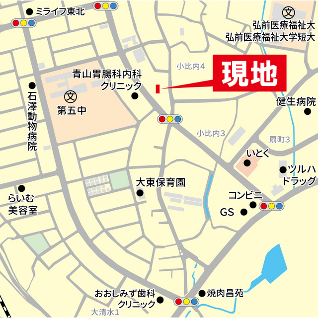 その他　現地案内図