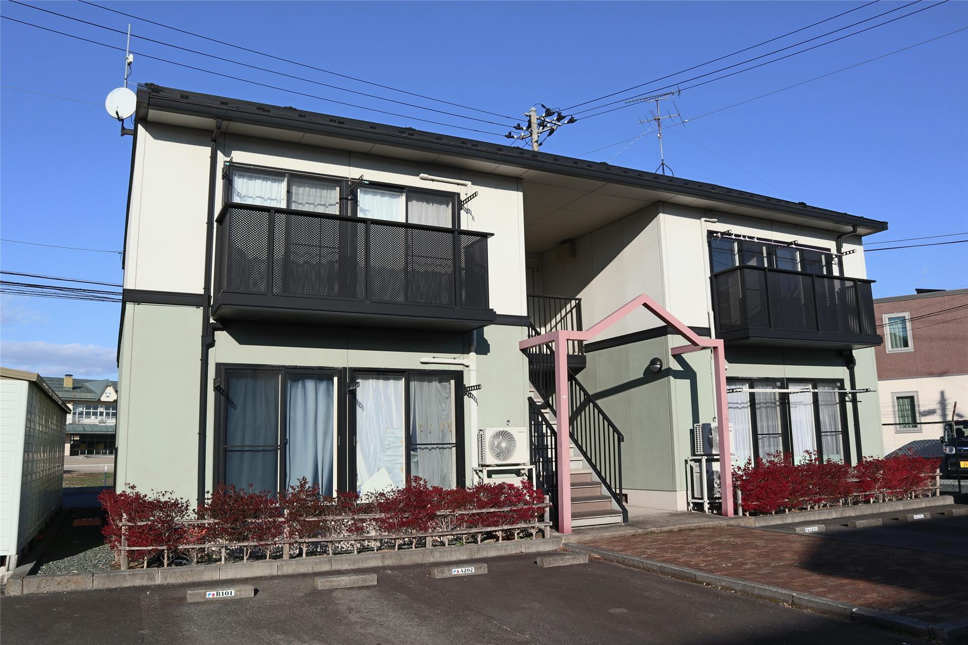 建物外観　Ａ棟の外観です。
