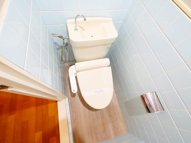 トイレ　トイレもきれいです