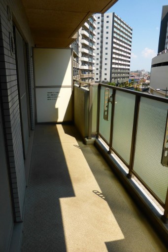 バルコニー　別のお部屋の写真です