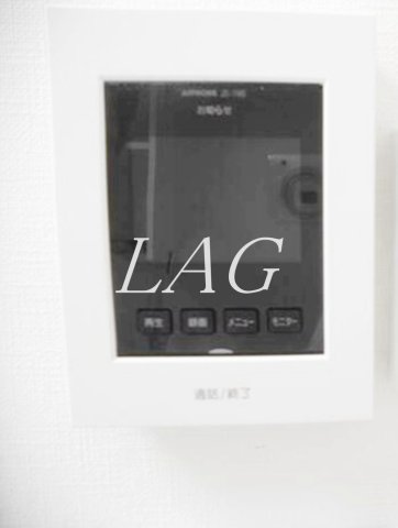 セキュリティ　モニター付きインターフォンです。