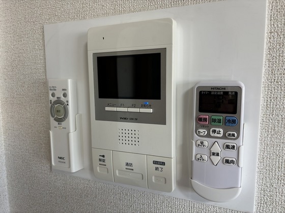セキュリティ　※別部屋の写真です