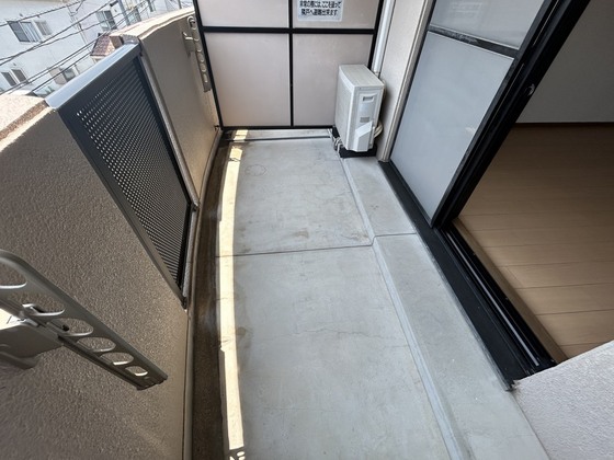 バルコニー　※別部屋の写真です