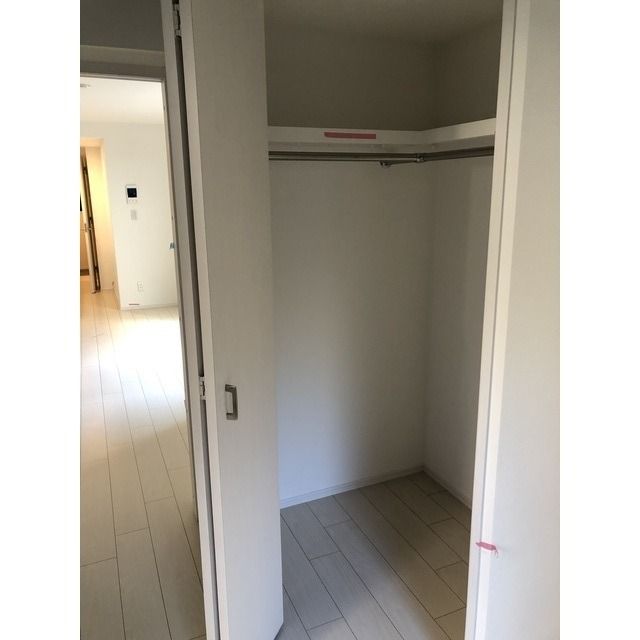 収納　たっぷりとした収納スペースです