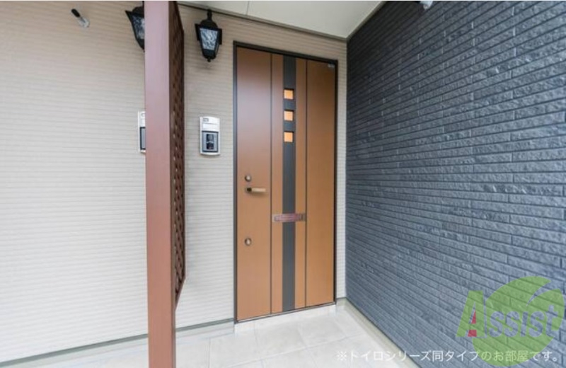玄関　建築中の物件の為、イメージ画像になります。