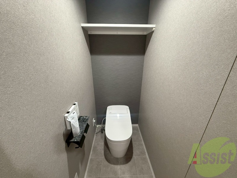 トイレ　トイレはウォシュレット付きです。シャワートイレは嬉しいですね