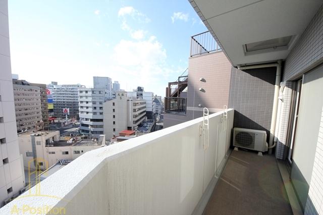 バルコニー　パークフラッツ野田阪神駅前