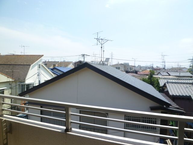 バルコニー　バルコニーからの眺望