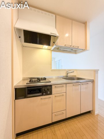 キッチン　別タイプのお部屋の写真です