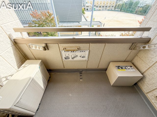 バルコニー　別タイプのお部屋の写真です