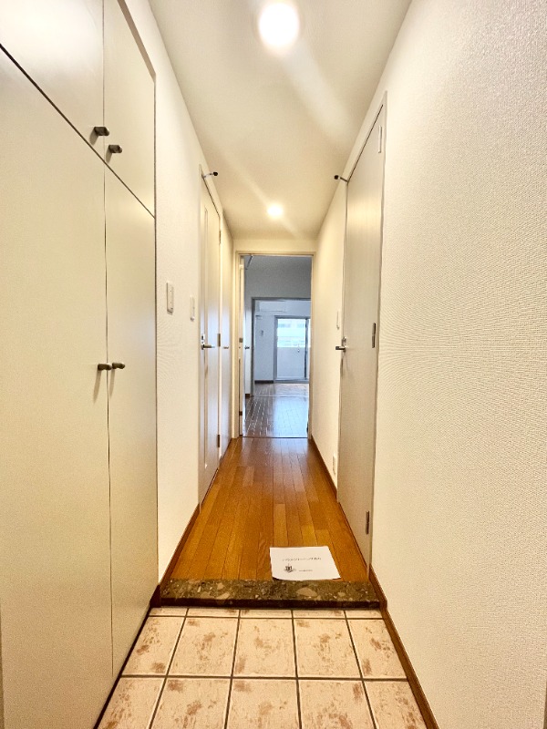 玄関　玄関から見たお部屋♪
