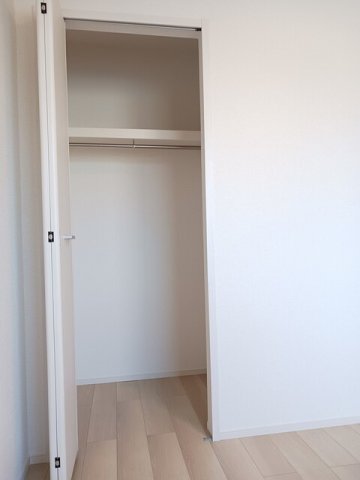 収納　たっぷりとした収納スペースです