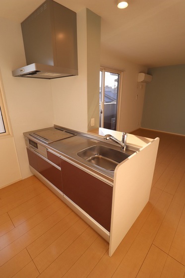 キッチン　他号室の写真です。