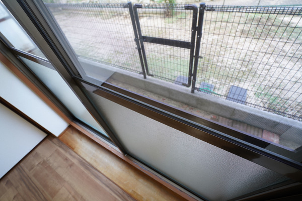 庭　同じ建物の別のお部屋