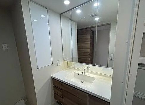 洗面設備　別タイプ部屋　参考写真です
