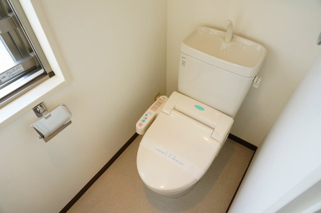 トイレ　ゆったりとした空間のトイレです