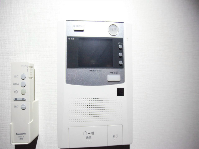 セキュリティ　ＴＶモニター付インターホン