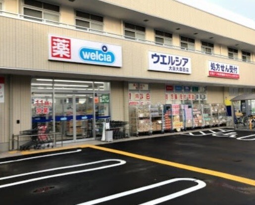ドラックストア　ウエルシア大田大森西店（ドラッグストア）まで347m