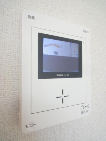 セキュリティ　モニター付きインターホンです