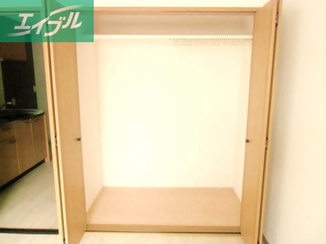 収納　収納力のあるクローゼット