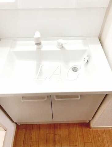 洗面設備　洗面台です。